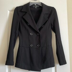Small Forever 21 Black Pea Coat (petite)
